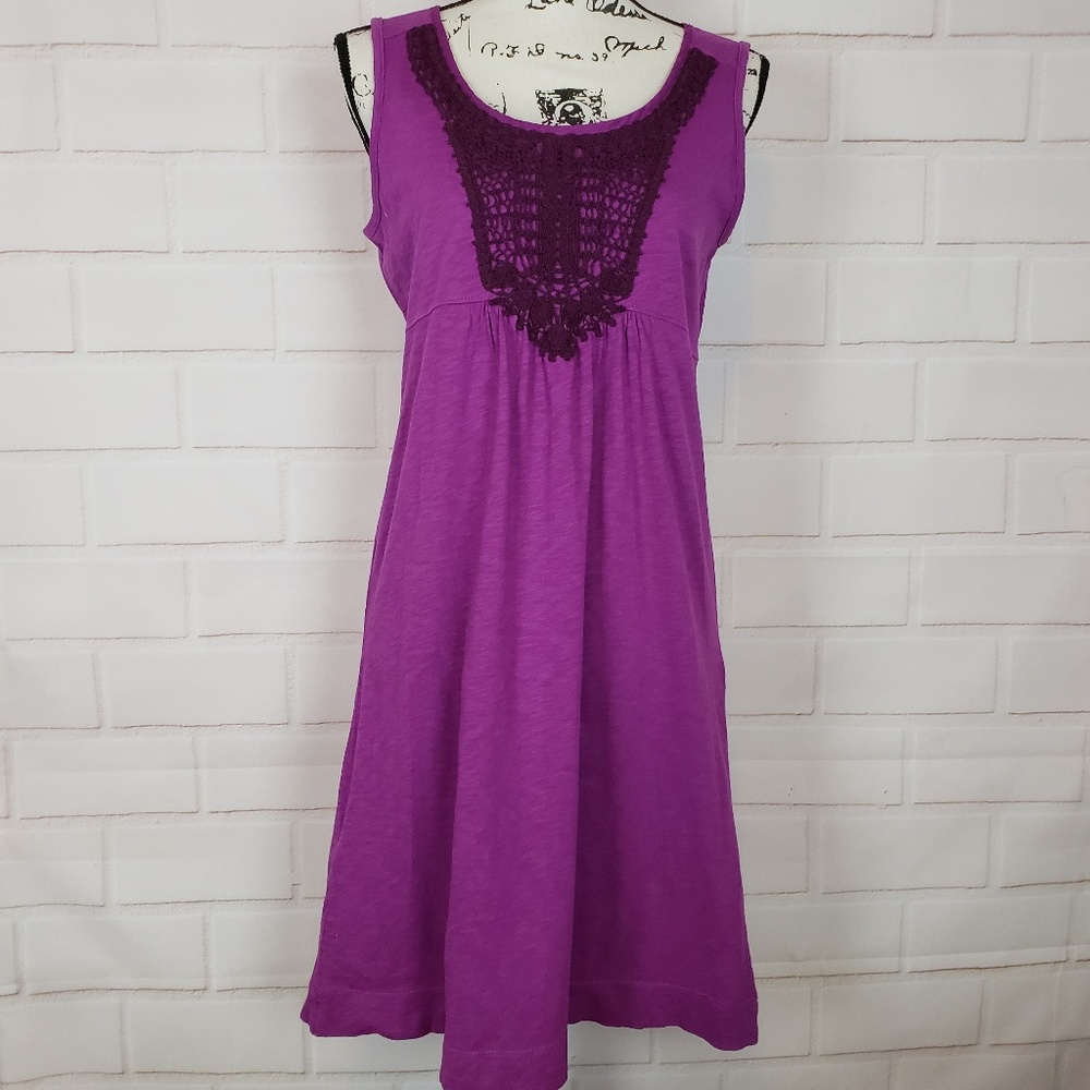 Eddie Bauer Purple Dress Size M